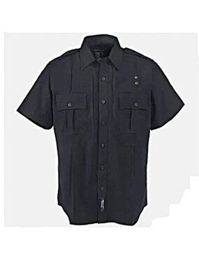 NWT - 5.11 Tactical Class B S/S Shirt Midnight Navy 41133-750 - Zipper Front